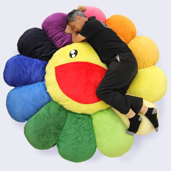 Takashi Murakami Flower Pillow 