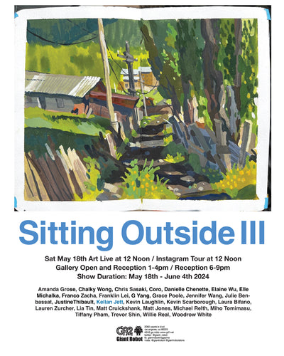 Sitting Outside III Begins May 18th! Saturday