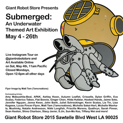 Submerged 2024: An Underwater Themed Art Exhibition May 4 - 26th