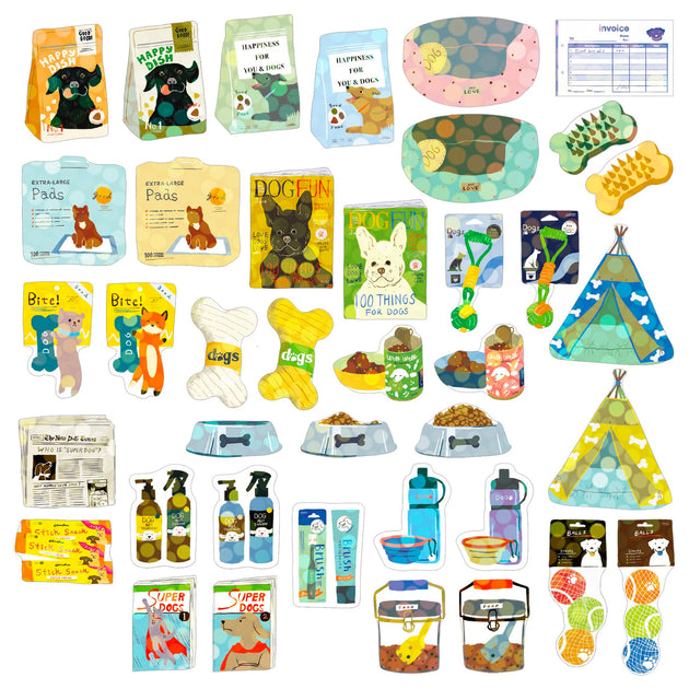 Miniature Shipping Box Flake Sticker Set - Banana – GiantRobotStore