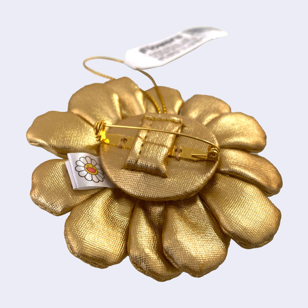 【PSA10】金ふすま　GOLD FUSUMA MURAKAMI.FLOWERS Takashi Murakami - Gold Flower Plush Keychain Pin