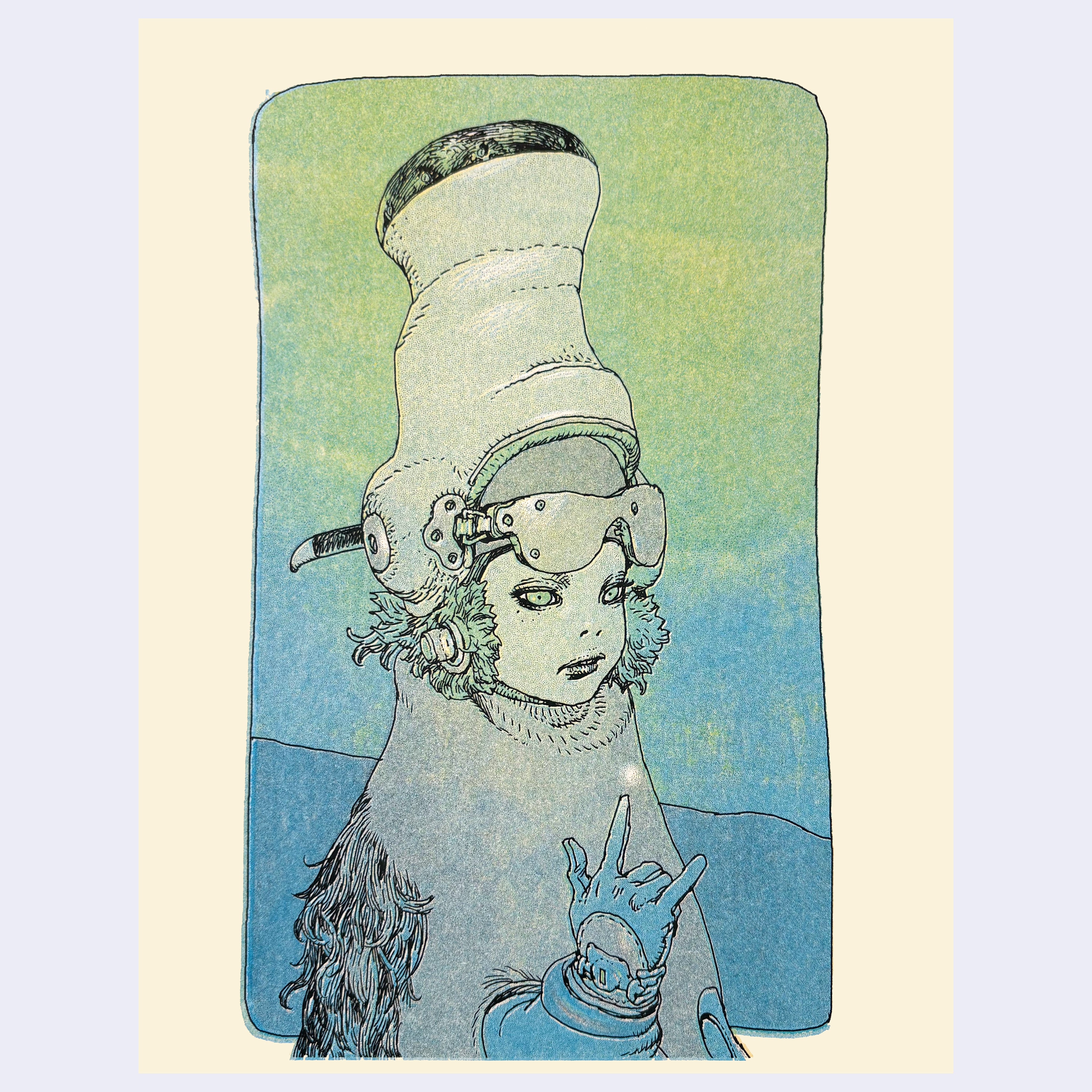 Katsuya Terada - #40 Risograph (Blue Green) – GiantRobotStore
