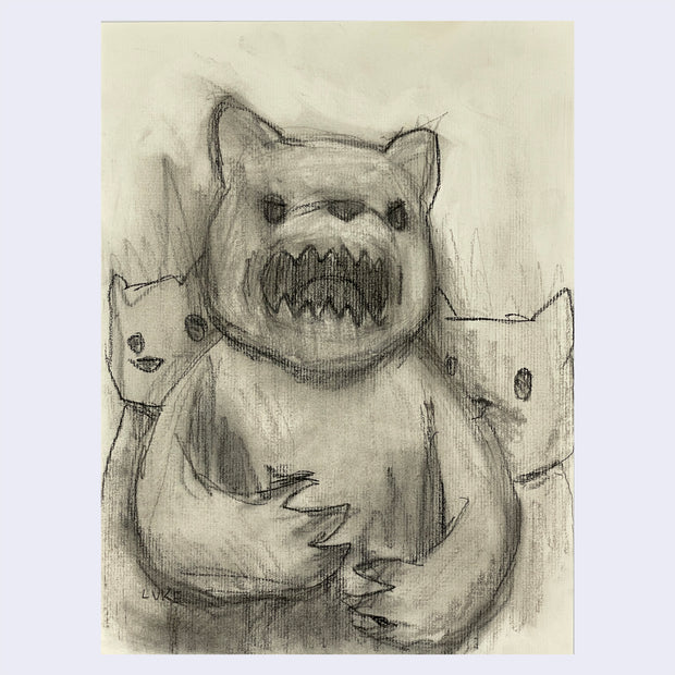 Luke Chueh - More Drawings - Untitled (Bear Group)