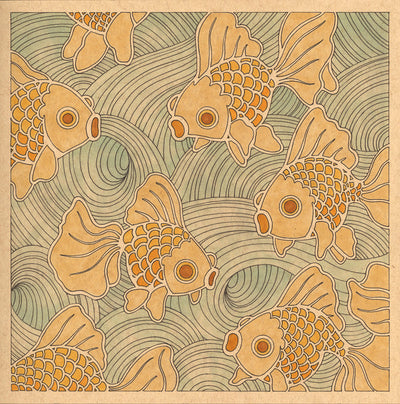 8 x 8 (2022) - #41 - Felicia Chiao - “Fish Pattern”