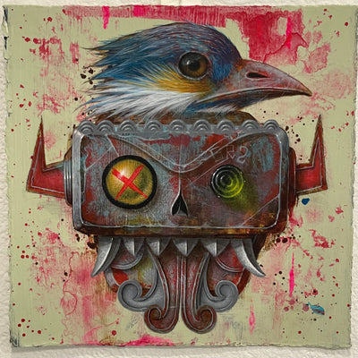 8 x 8 (2022) - #45 - KMNDZ - "Bird Brains"