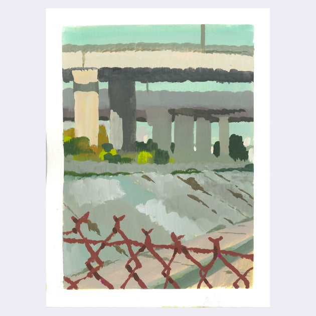 Sitting Outside 98 Tom Eichacker "Arroyo Seco Confluence