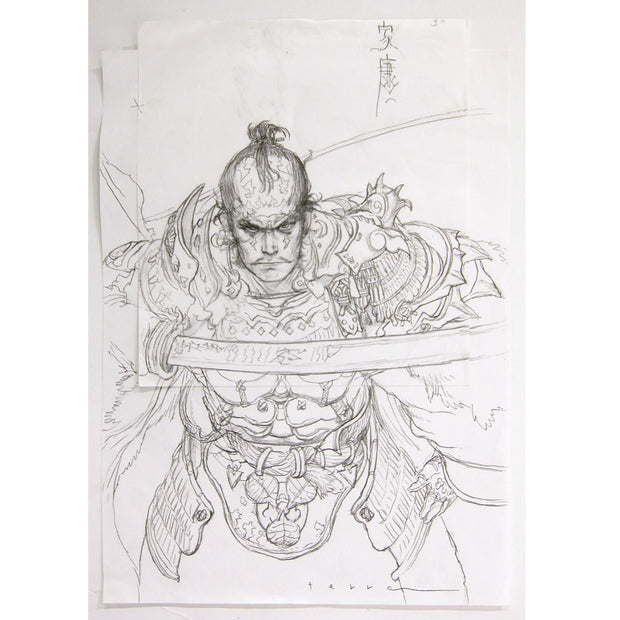 Katsuya Terada - Card Game Illustration Tokugawa Ieyasu - #89