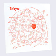 Archie's Press - Circle City Map Screenprint Large (Tokyo)
