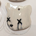 Jenn Lima - Luke Chueh: More Drawings - 4" Small Ceramic Bear Head (Facing Left)