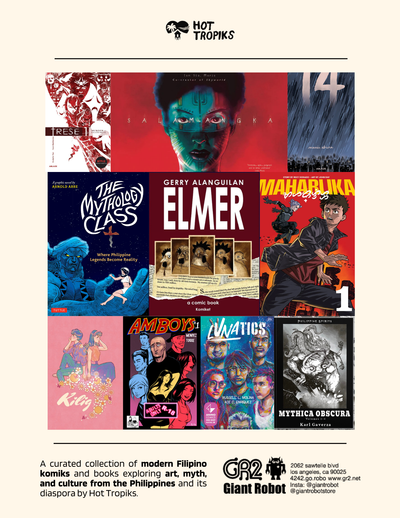 Hot Tropiks x Giant Robot: Celebrating Filipino Komiks and Art - Sun Nov 9th. 1pm