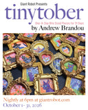 TINYTOBER: Andrew Brandou — One-A-Day Bite Sized Pieces for 31 Days at 6PM