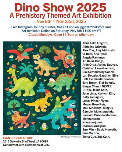 Dino Show 2025 Brings Prehistoric Art to Life Begins Nov 8th 11AM