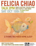 Felicia Chiao: Closing Event and Artist Talk at Giant Robot 2 Saturday, October 18 | 2–6 PM | Talk at 2 PM