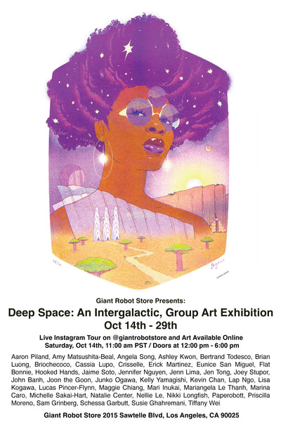 Deep Space: An Intergalactic, Group Art Exhibition - Oct 14th - 29th