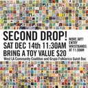 Post it Show Second Drop! Bring a Toy work about $25 to purchase New Works Sat Dec 14th