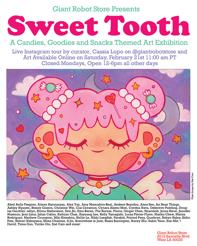 Sweet Tooth Opens February 21 at Giant Robot Store – GiantRobotStore