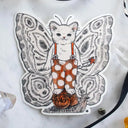 Po Yan Leung - "Fairy on Snail" Cat Sticker