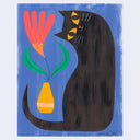 Rakugaki 8 (2026) - Allison Cole - "Black Cutout Cat"