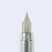 Fountain pen stainless steel nib.