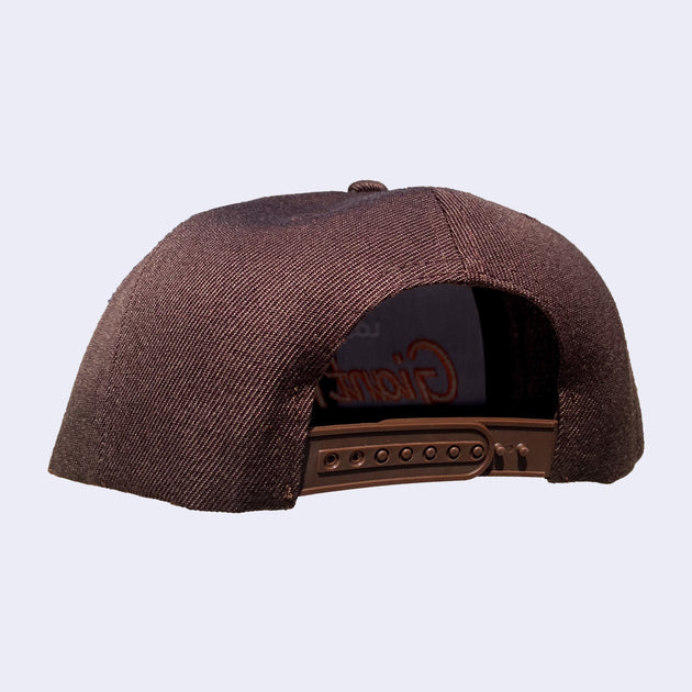 Giant Robot - 90s Sports Script Hat (Brown/Orange) – GiantRobotStore