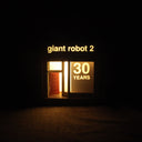 Shadow boxed type piece, depicting Giant Robot 2, aka Giant Robot Gallery. Lights up from the inside giving a warm welcoming glow. Comes with a small Big Boss that can be propped up anywhere it can stand.