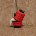 Turned and hand carved wood figure of a Ghost Lantern Yokai with its tongue out. Can be hung by the metal hanging thing, or can sit on a flat surface.