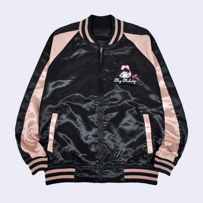 Sanrio - My Melody Sukajan Bomber Jacket (Black) – GiantRobotStore