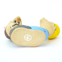 Ceramic sculpture of Beavis and Butthead, seen only from the shoulders up and fused together at the shoulder. 