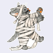 Po Yan Leung - "Zombie Kitty" Sticker