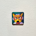 Illustration of a red and orange cartoon fox with headphones.