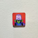 Colored pencil illustration of Mojo Jojo.