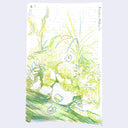 Drawing of a creekside.