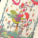 Natalie Andrewson - "Reception in the Owl Grove" Risograph (8.5 x 11)