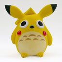 Ceramic sculpture of Pikachu, shaped like Totoro.