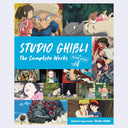 Book cover of 'Studio Ghibli: The Complete Works' with various animated characters and scenes.