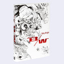 Book cover with black and white illustrations and 'B/W' text on a white background