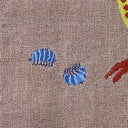 Armadillo w/ Pill Bugs Square Handkerchief (Gray Purple)