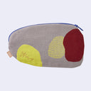 Armadillo w/ Pill Bugs Zip Pouch/Bag (Gray)
