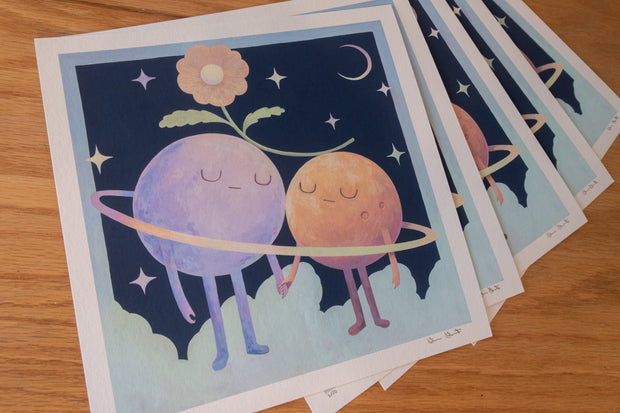 Yoskay Yamamoto - Days Like These... - "Better Together" Art Print