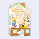 Happy Birthday Bird House - 3D Greeting Card