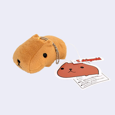 Kapibarasan Plush Capybara Keychain