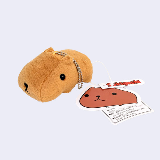 Kapibarasan Plush Capybara Keychain
