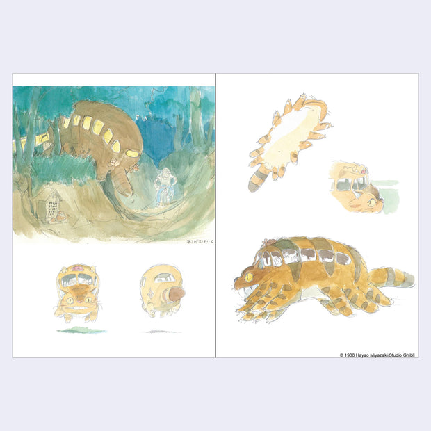 My Neighbor Totoro Flexi Journal (Let's Ride the Catbus)