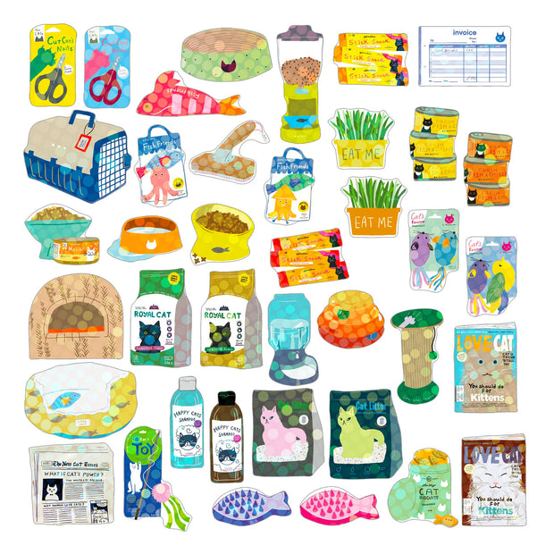 Littlest Pet Shop Holographic Sticker Pack Blind Bag