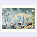 Cleonique Hilsaca - "Valley of the Wind" Risograph