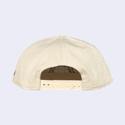 Beige cap on a light gray background