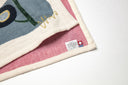 Close-up of a fabric tea towel