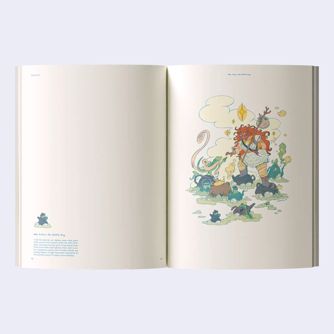 Dreaming in Print アート　雑誌 Dreaming in Color - A Collection of Work by Natalie Andrewson