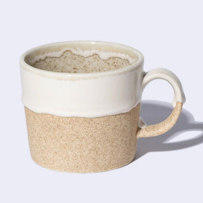 Mino Ware Drip Ceramic Mug (Beige)