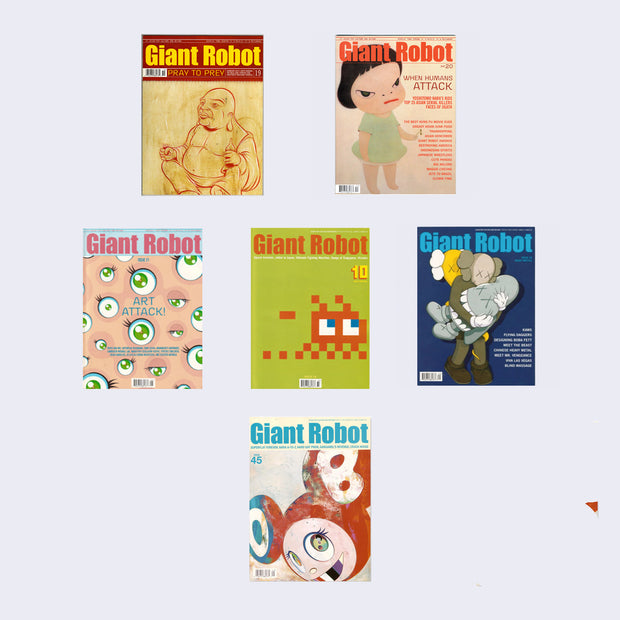 Giant Robot Magazine Pack - Art Collector's Pack